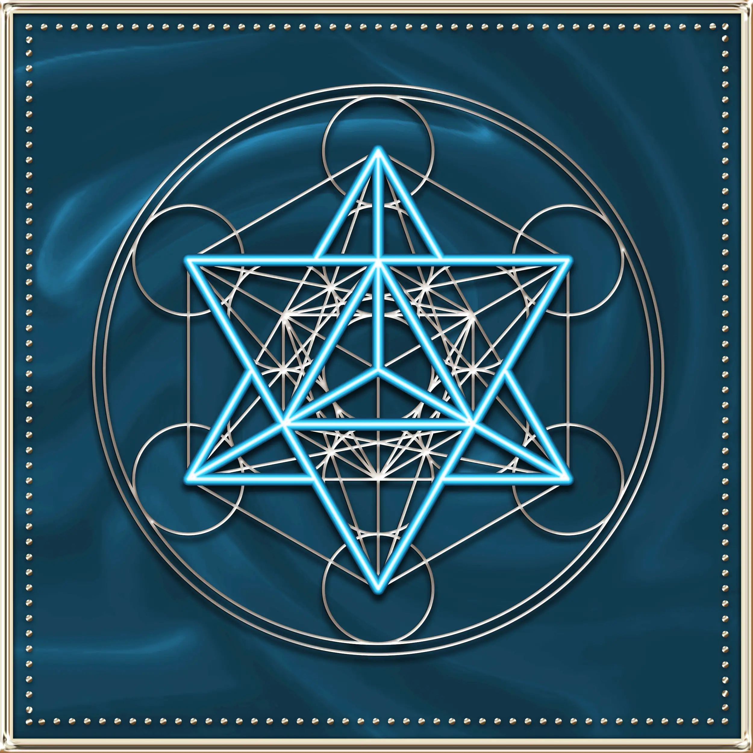Merkaba - star tetrahedron - Metatrons cube