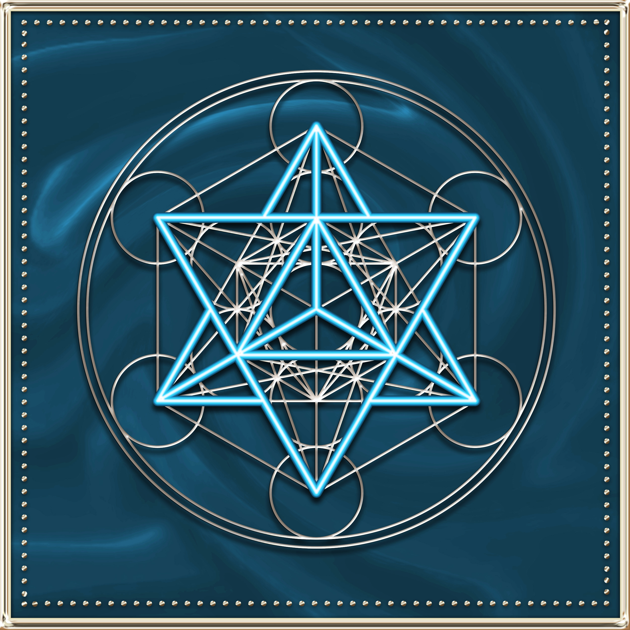 Merkaba - star tetrahedron - Metatrons cube